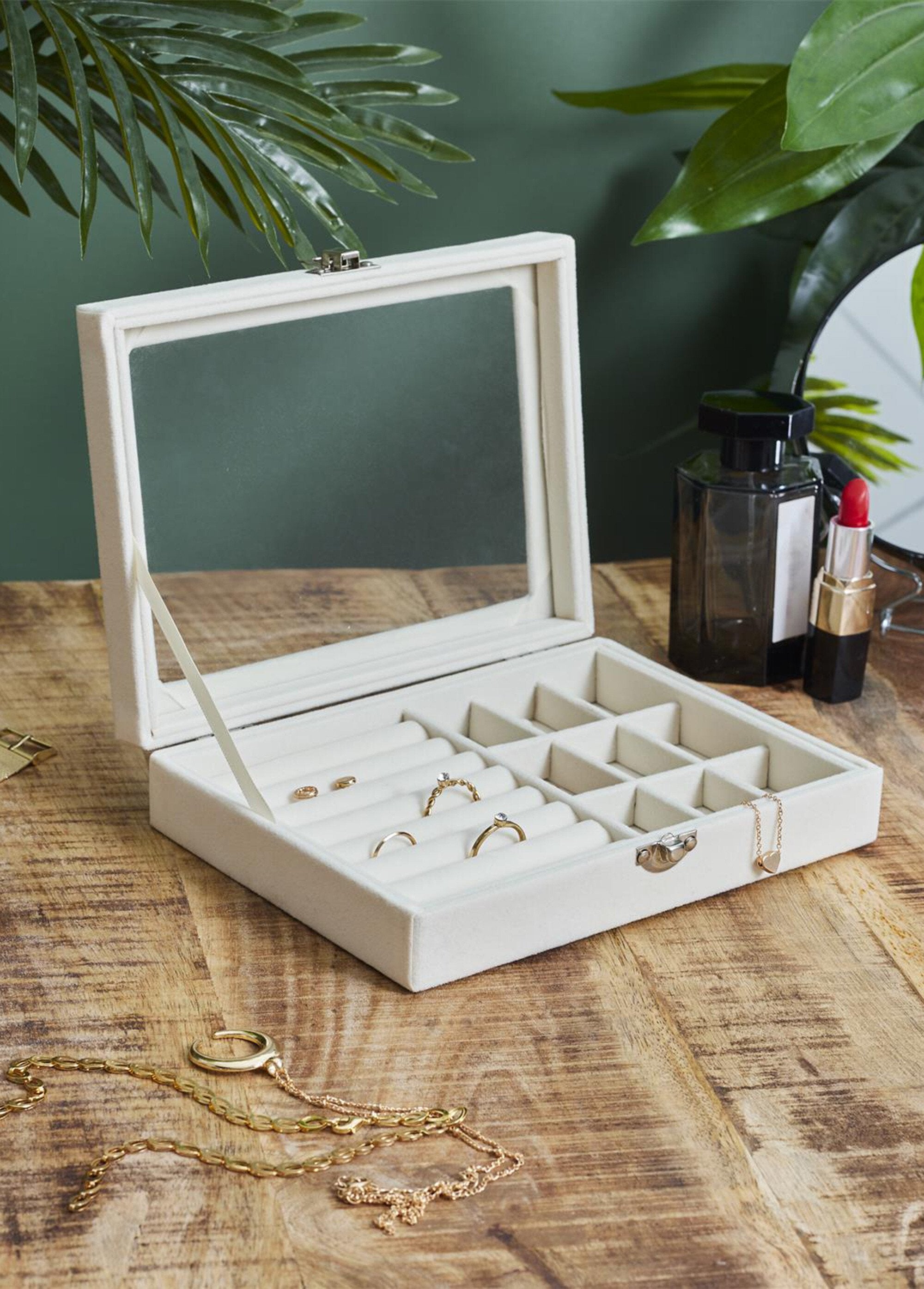 Caja_de_joyería_de_madera,_tapa_de_cristal_2F_Crema_SF1_slim