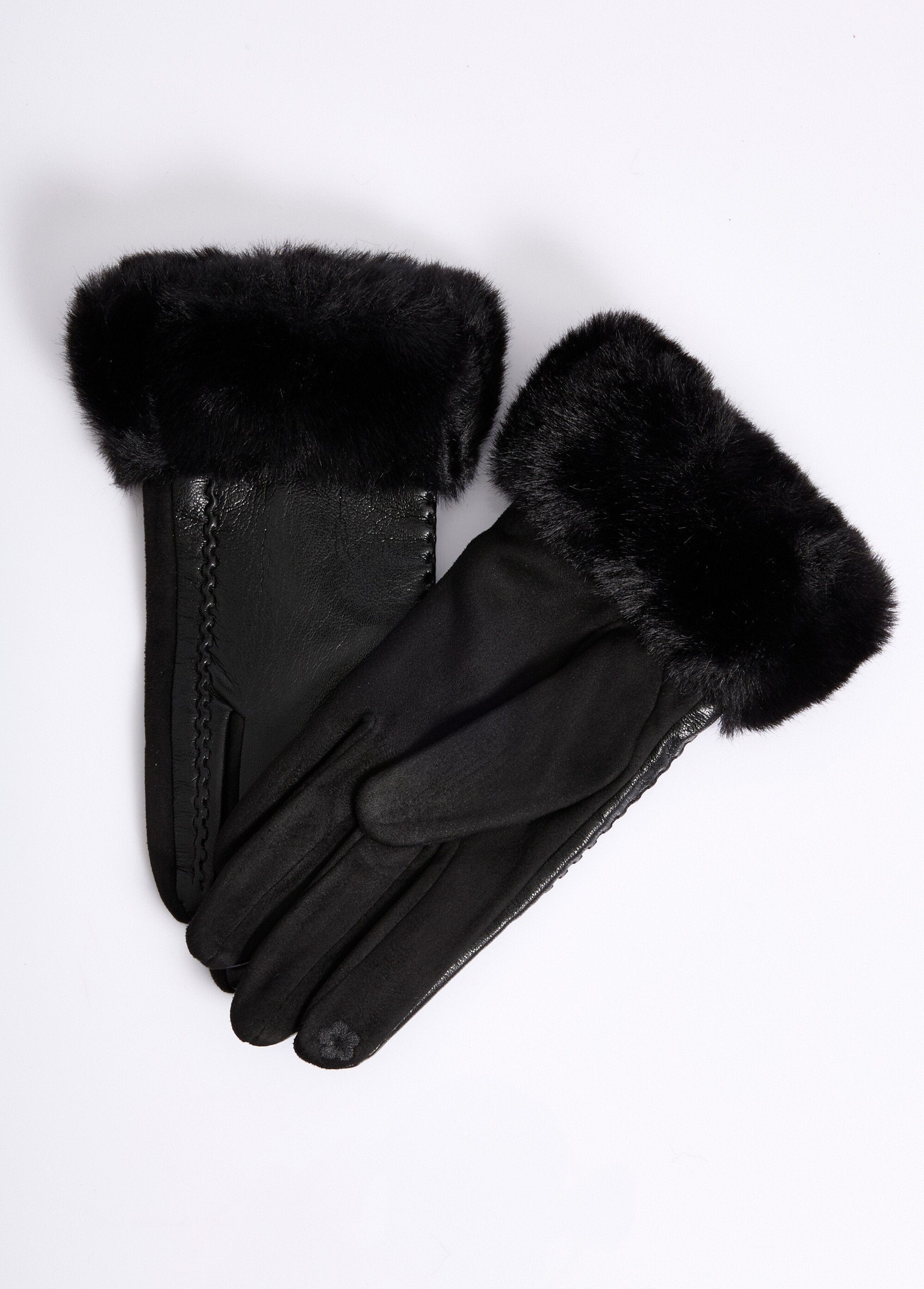 Guantes_de_piel_sintética_con_puños_de_piel_Negro_DE1_slim