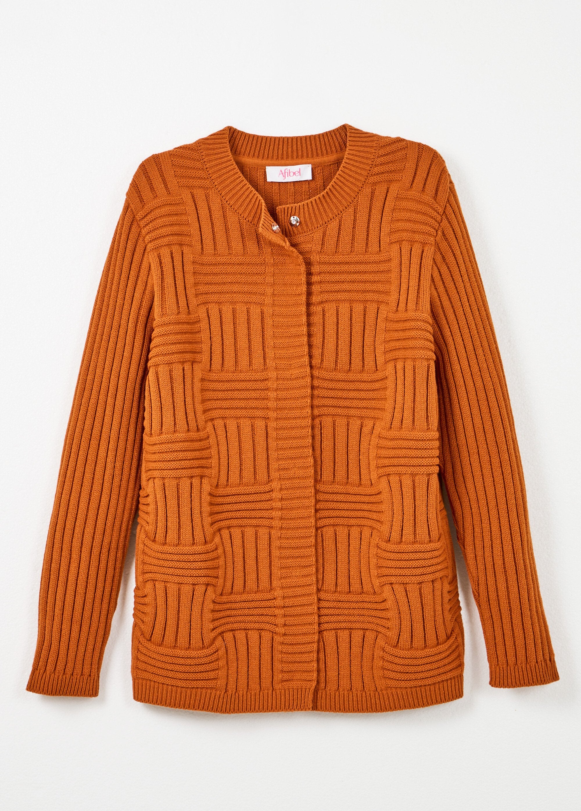 Chaleco_con_cierre_a_presión_de_lana_de_punto_con_textura_geométrica_Picante_AP1_slim