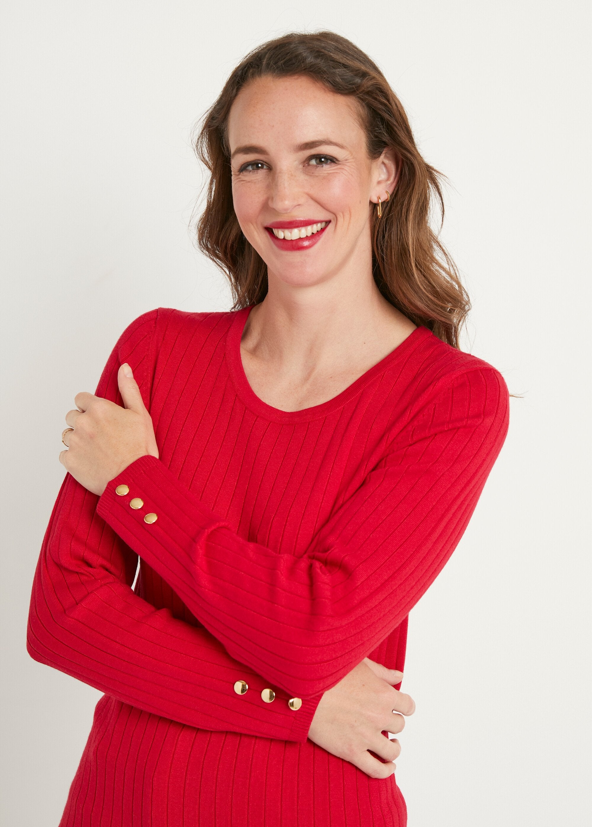 Jersey_de_canalé_suave,_corto,_cuello_redondo,_canalé_plano_Rojo_DE1_slim