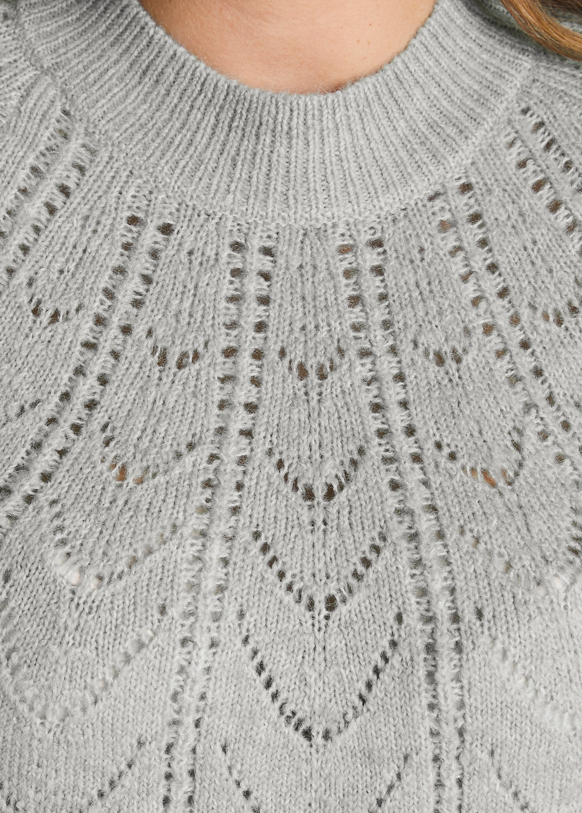 Jersey_punto_jaspeado_calado_cuello_redondo_Gris_jaspeado_DE2_curvy