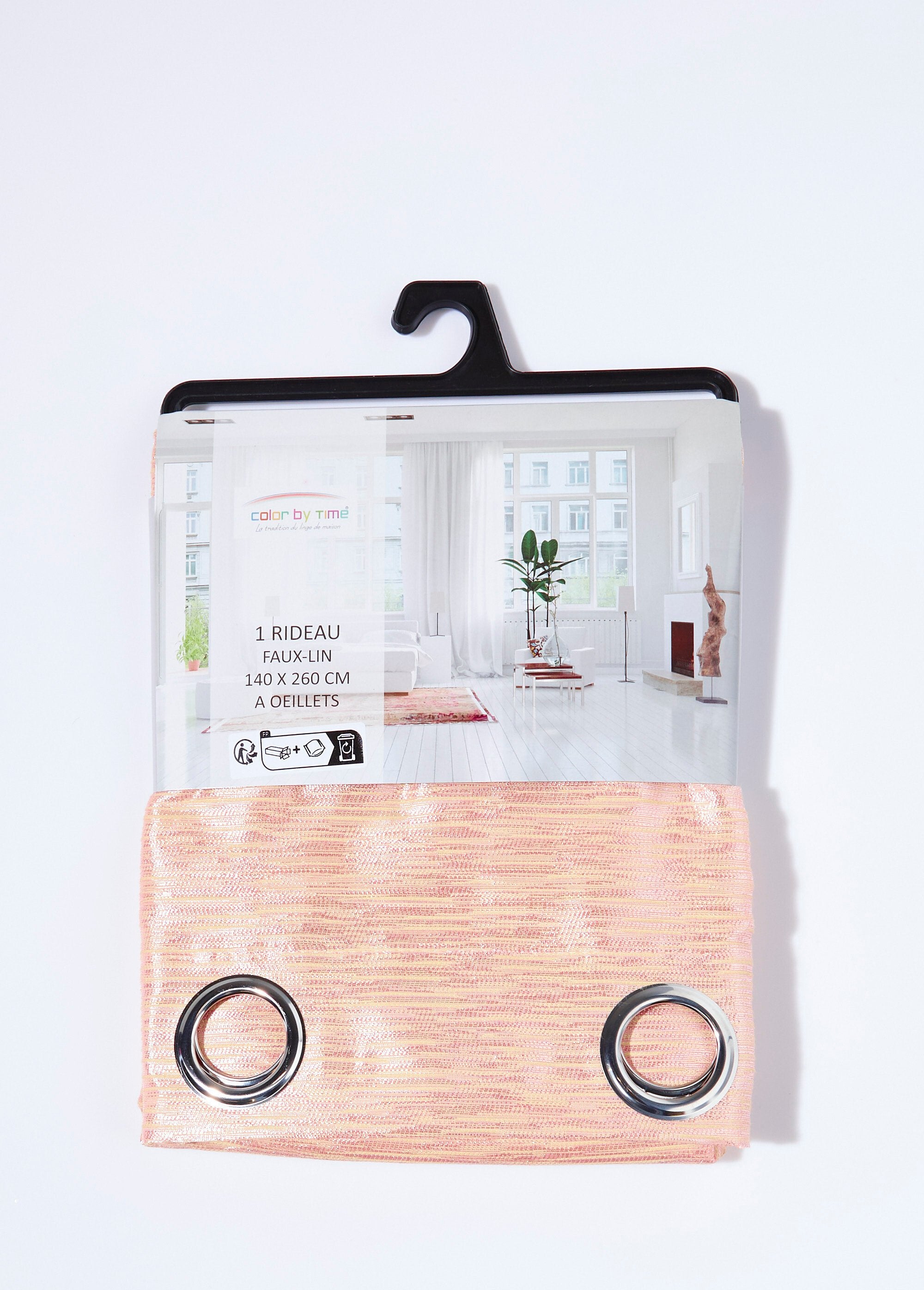 Cortina_de_1_panel_con_rayas_brillantes_Salmón_DE2_slim