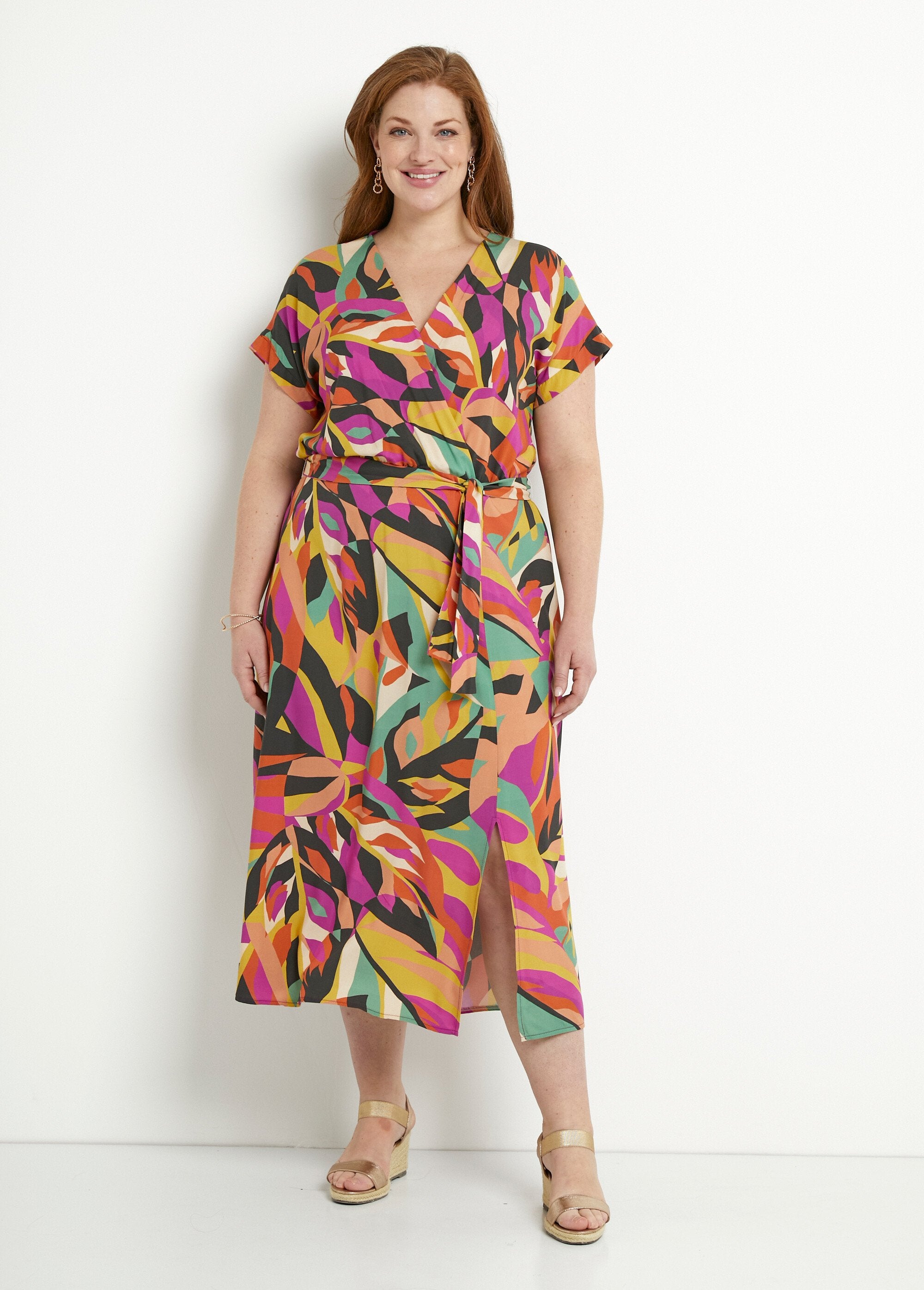 Vestido_corto_cruzado_multicolor_Multicolor_FA1_curvy