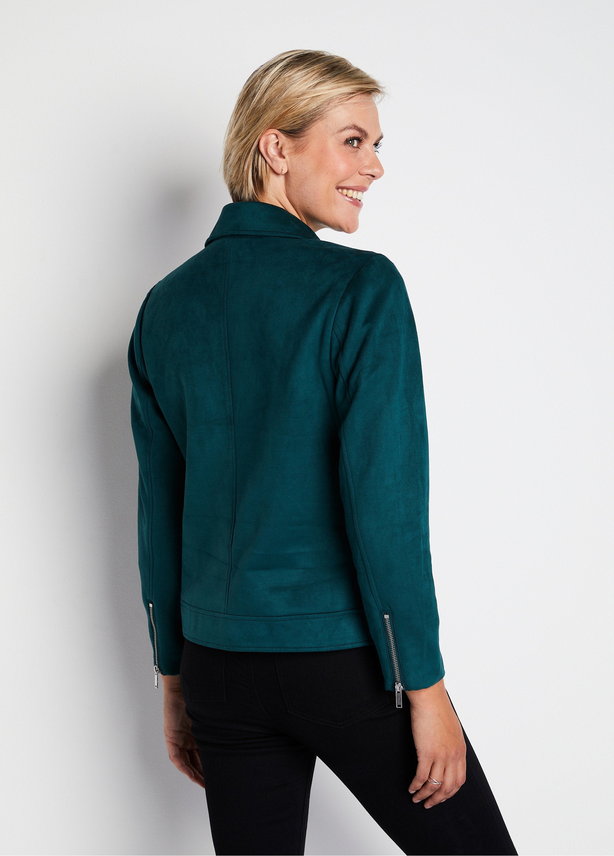 Chaqueta_corta_con_cremallera_en_tejido_de_ante_Verde_DO1_slim