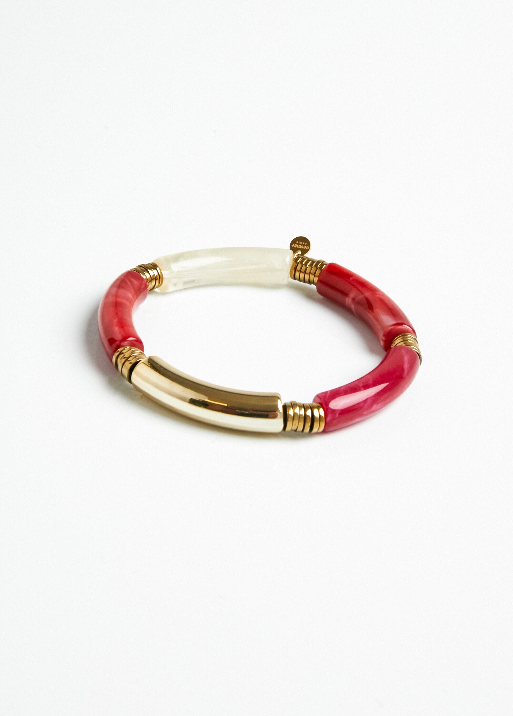 Pulsera_de_perlas_de_fantasía_y_oro_Fuchsia_DE1_slim