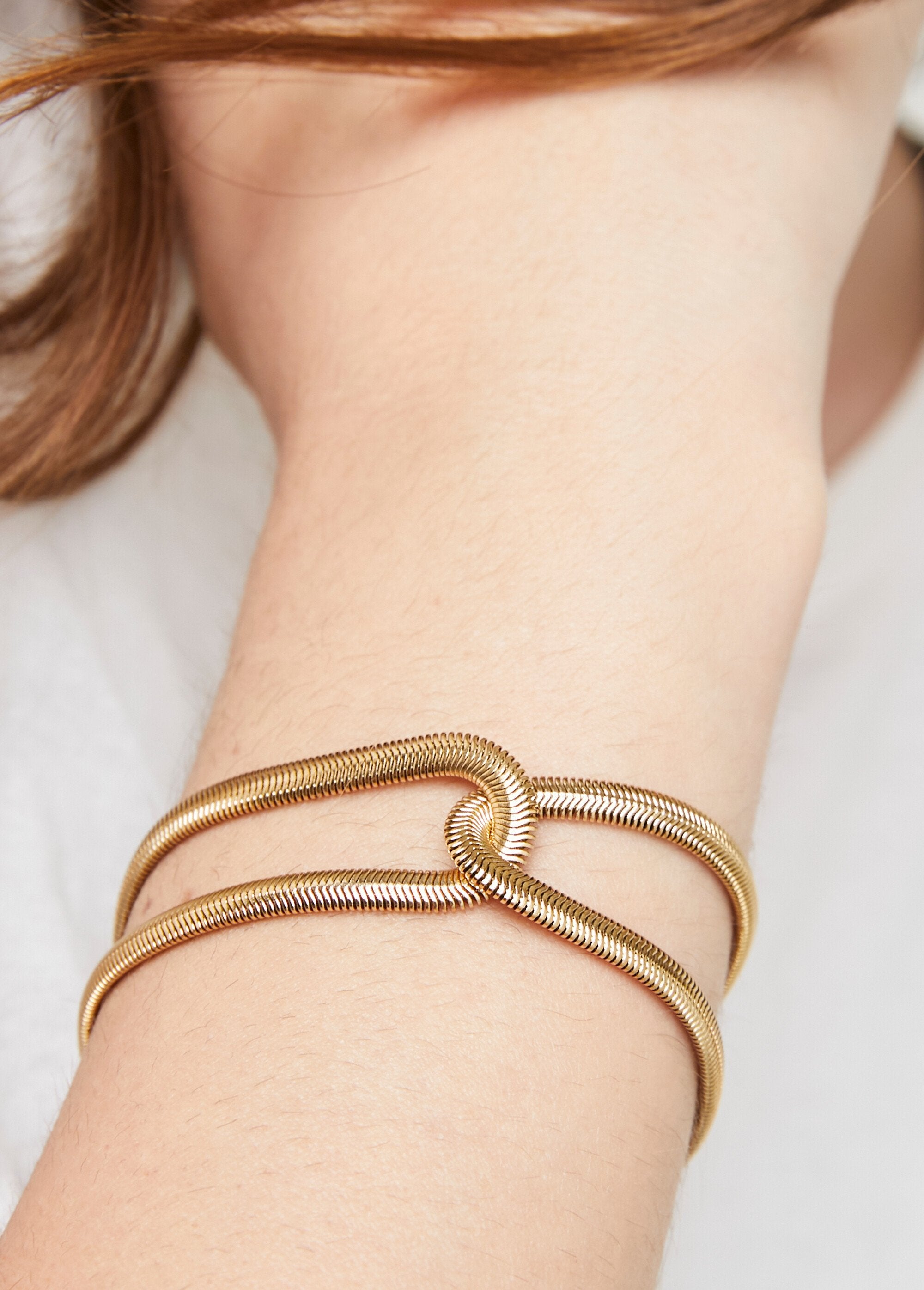 Pulsera_de_malla_de_serpiente_de_acero_bañada_en_oro_Dorado_FA2_slim