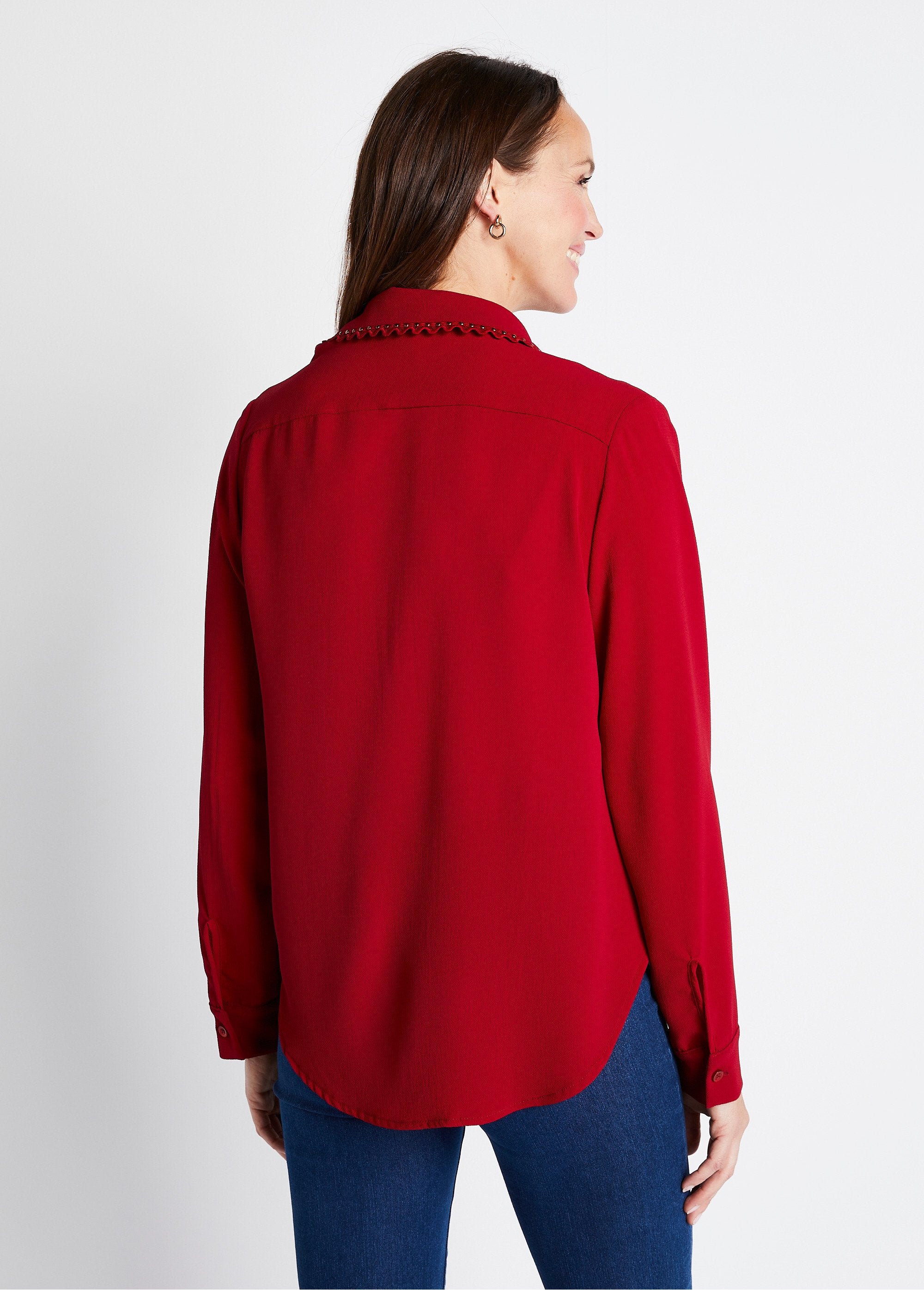 Blusa_lisa_con_botones_y_cuello_fantasía_Rojo_DO1_slim