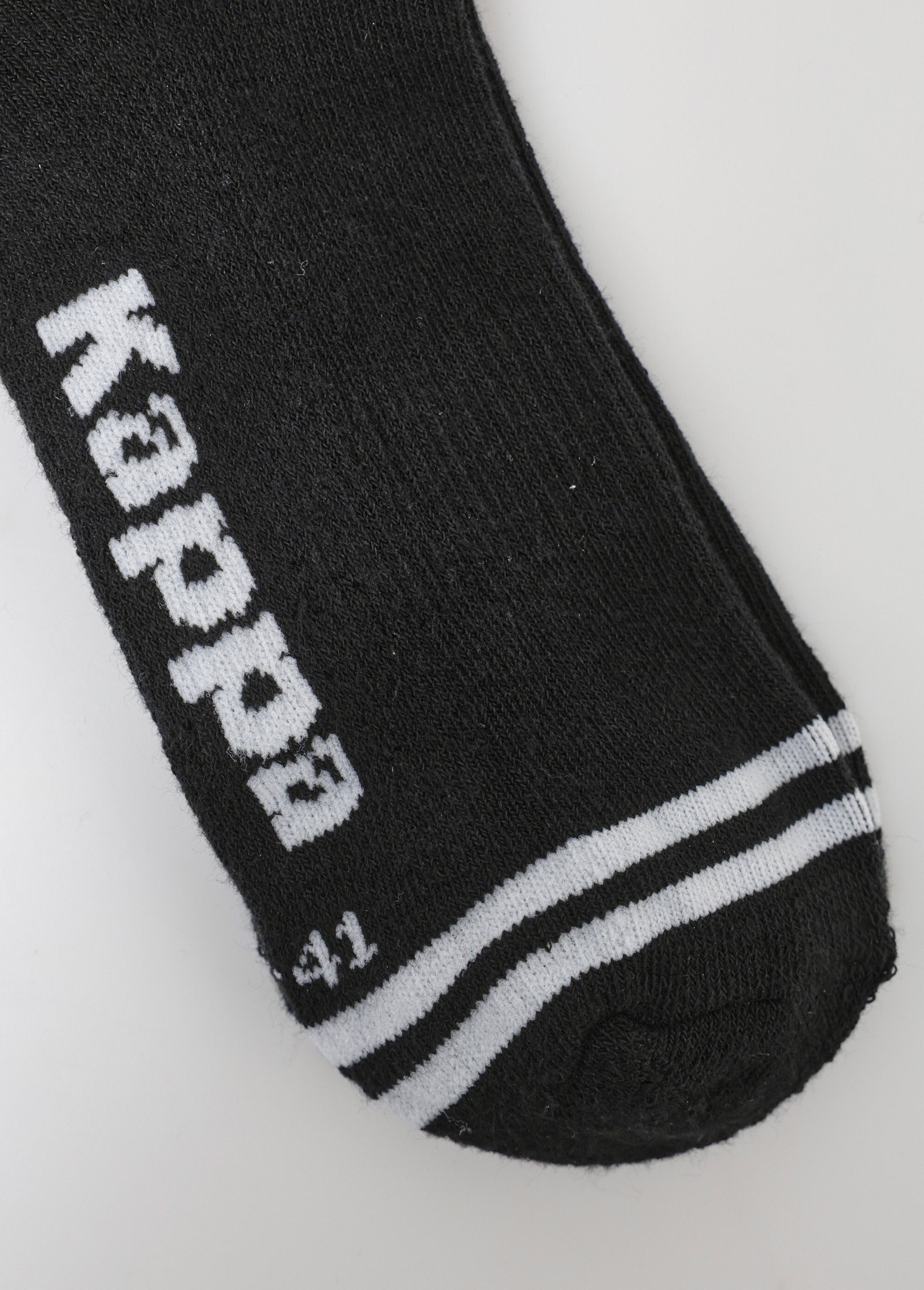 Pack_de_2_calcetines_técnicos_de_canalé_Negro_DE4_slim