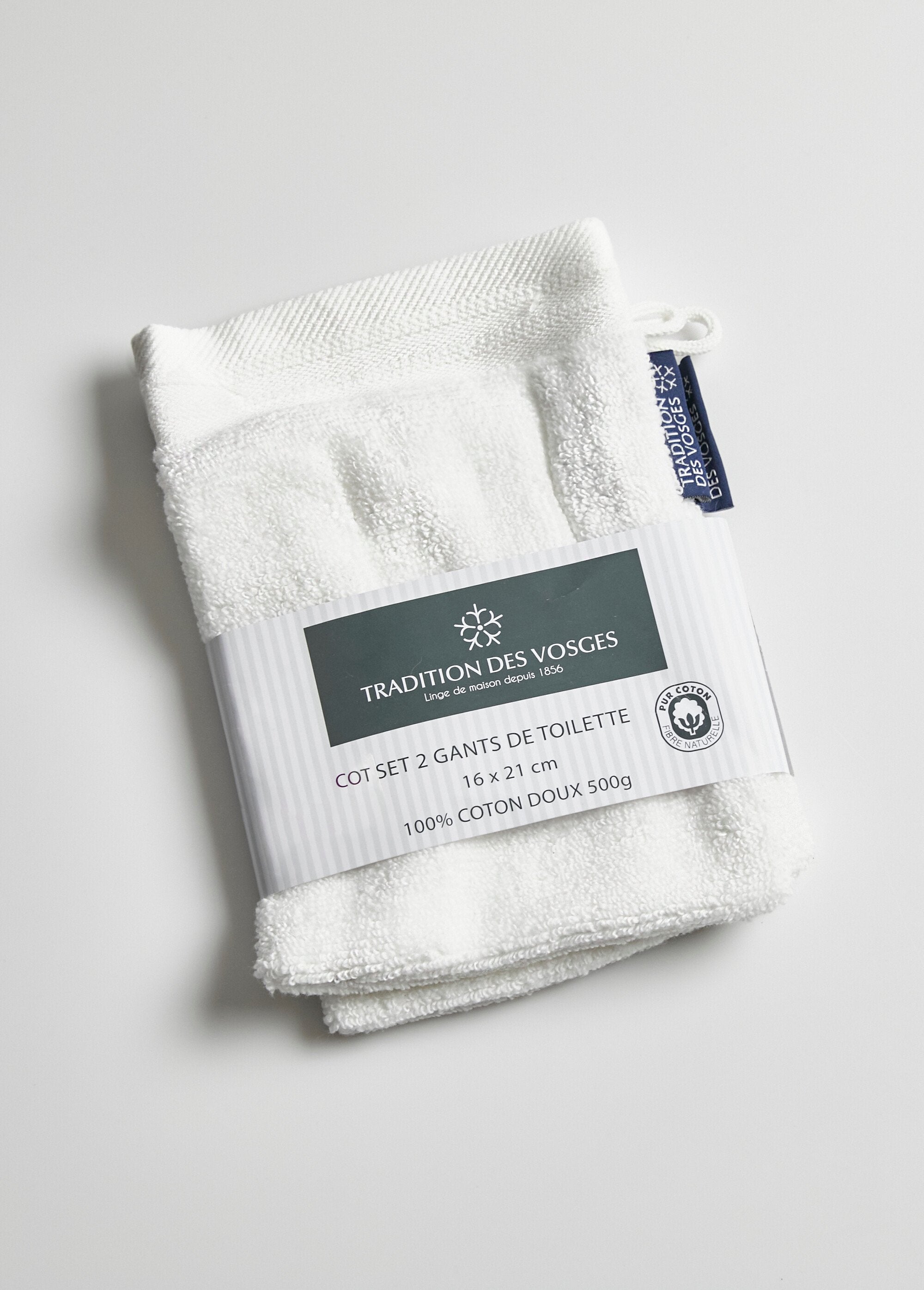 Tradition_des_Vosges®_-_Lot_2_gants_de_toilette_éponge_coton_Blanc_FA1_slim