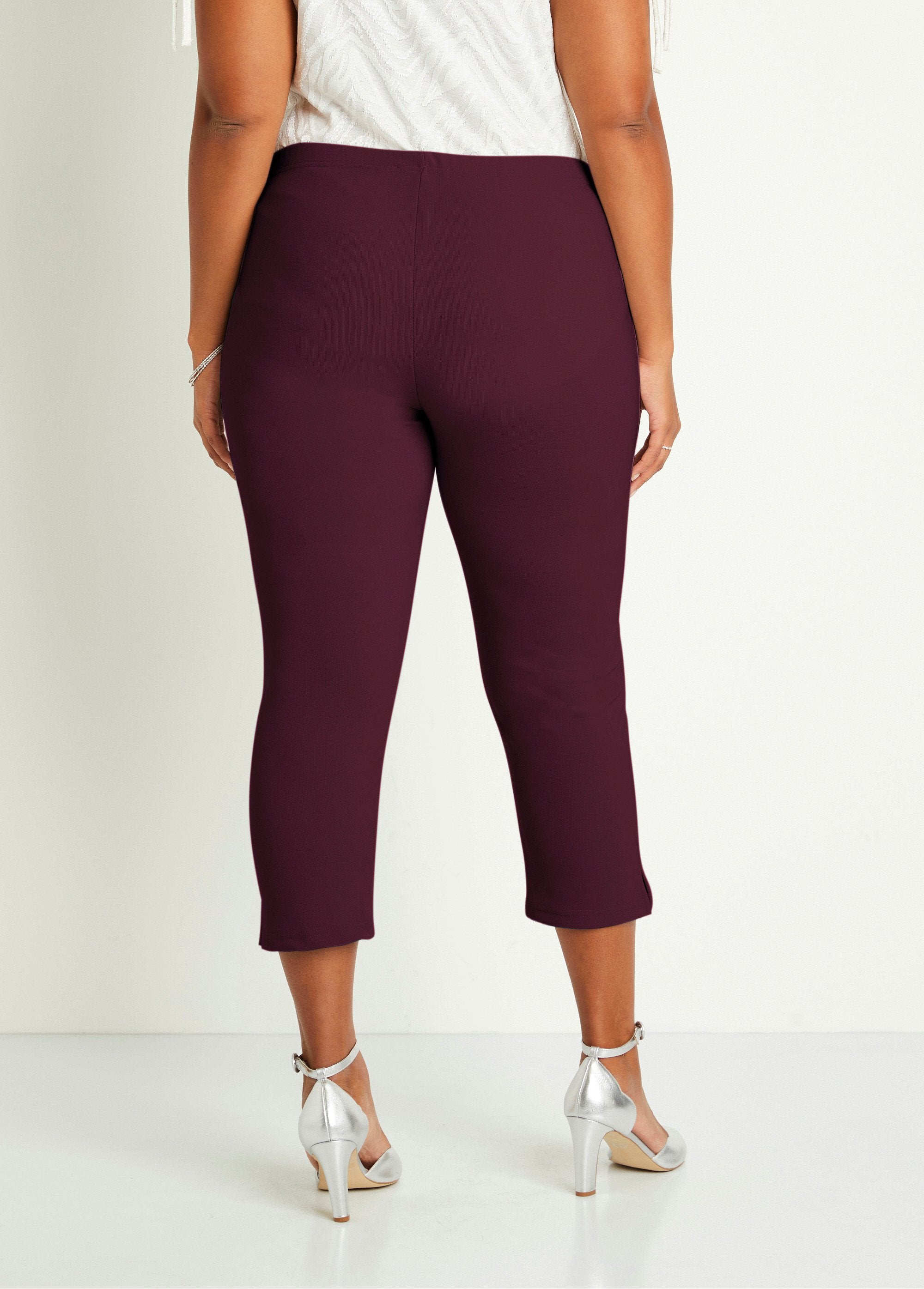 Pantalones_cropped_con_cintura_elástica_de_canalé_Burdeos_DO1_curvy