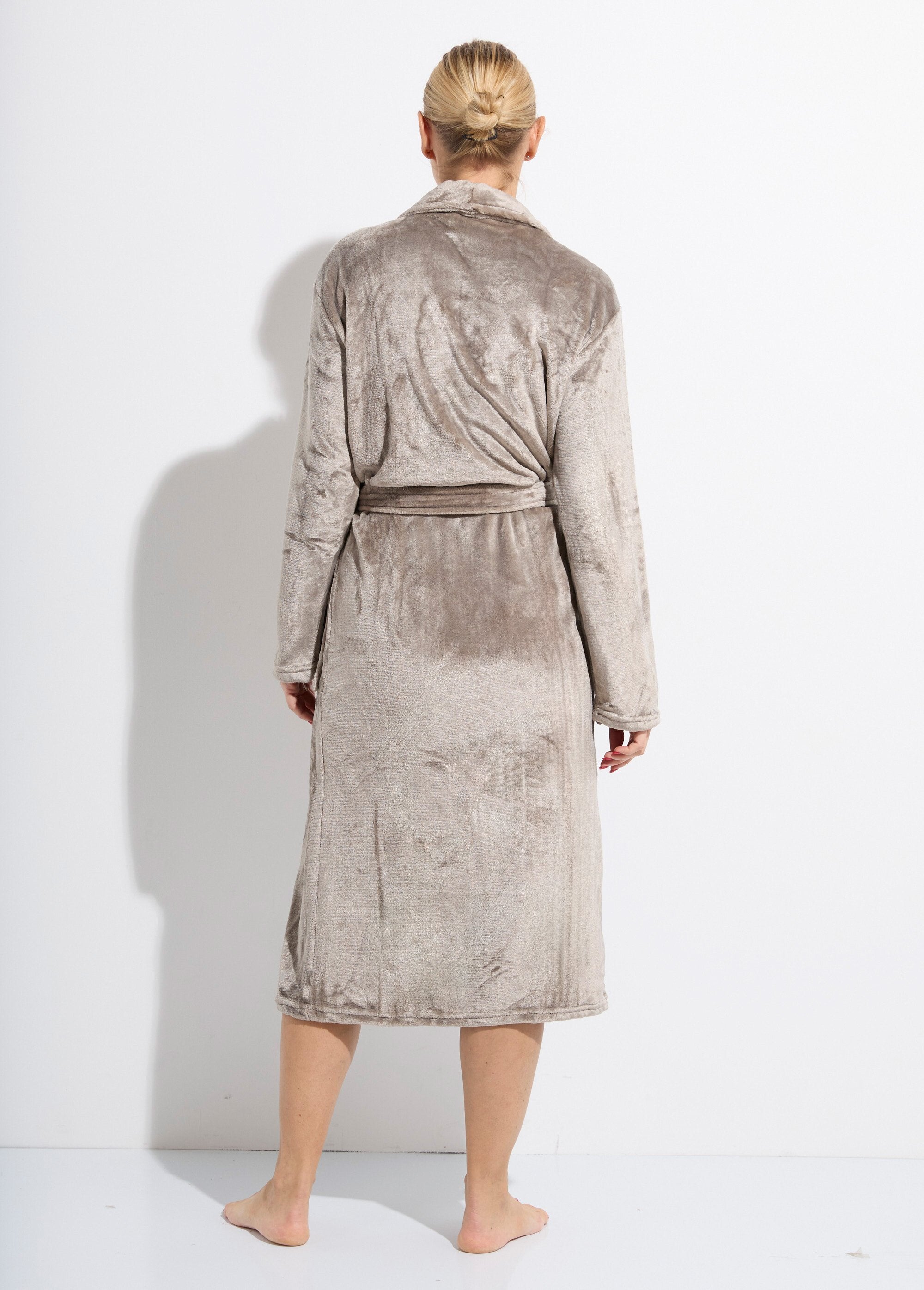 Peignoir_long_en_polaire_avec_col_châle_Taupe_DO1_slim