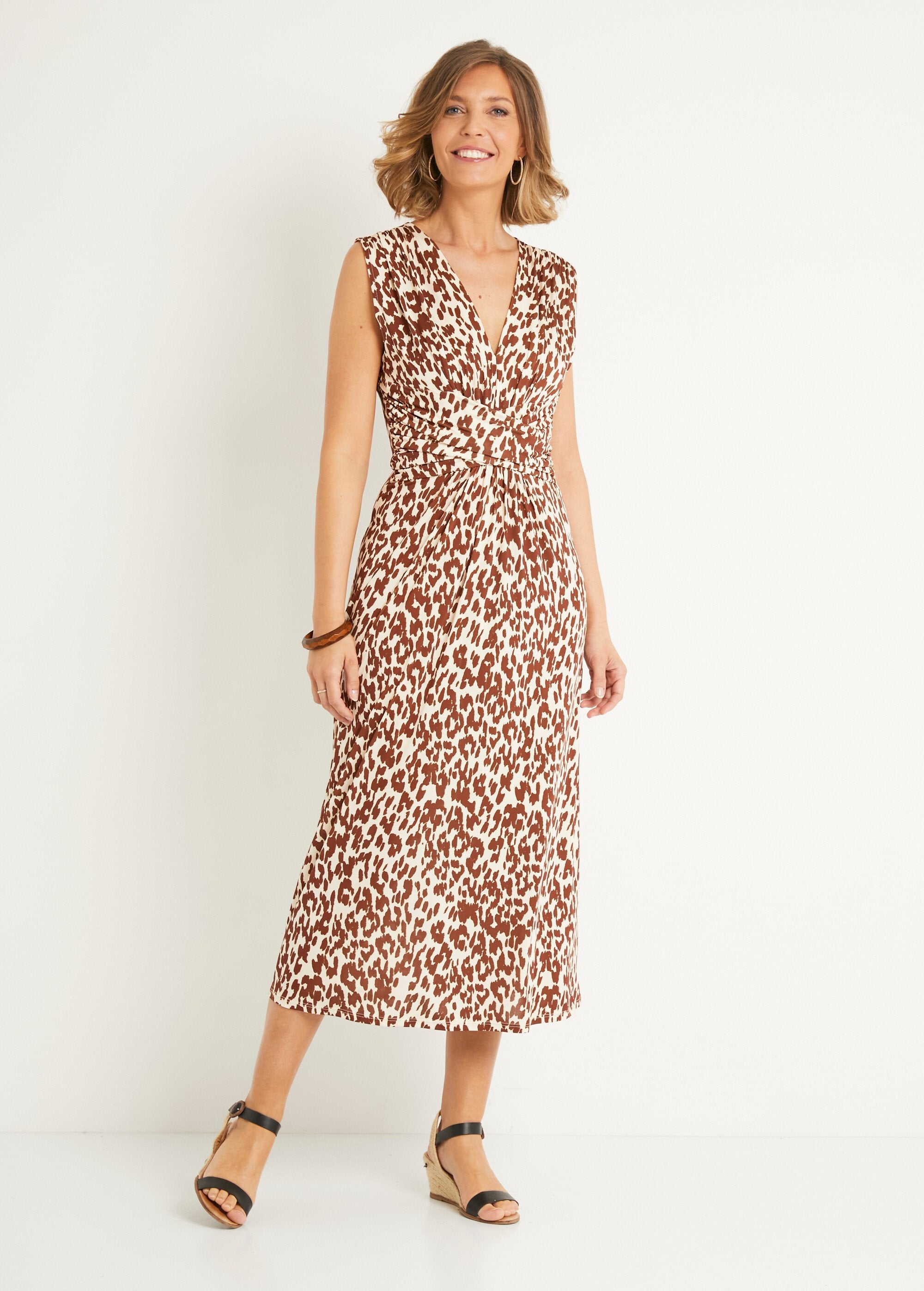 Maxivestido_drapeado_con_estampado_animal_Beige_leopard_FA1_slim