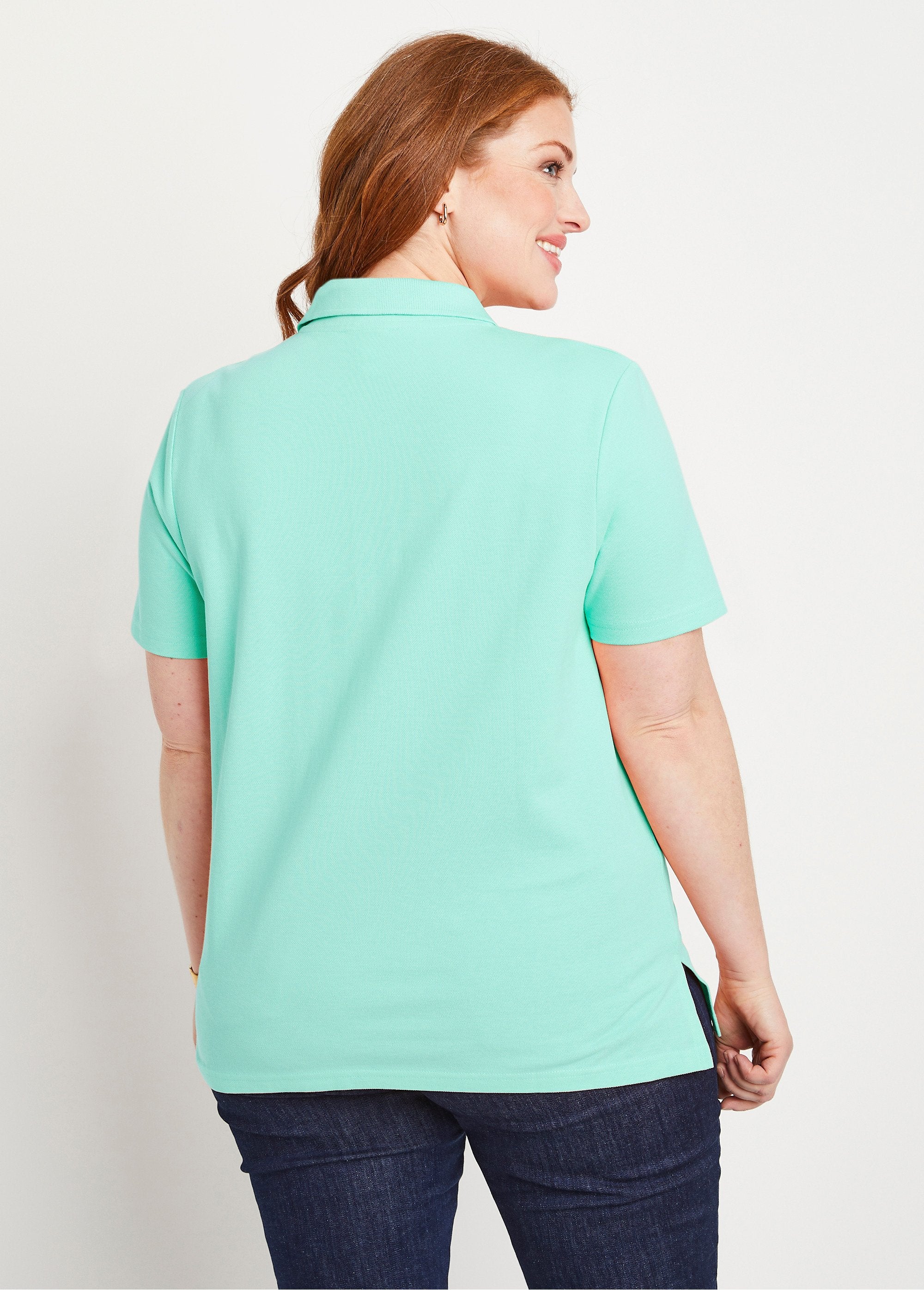 Camiseta_de_punto_de_piqué_de_algodón_con_cuello_polo_Verde_DO1_curvy