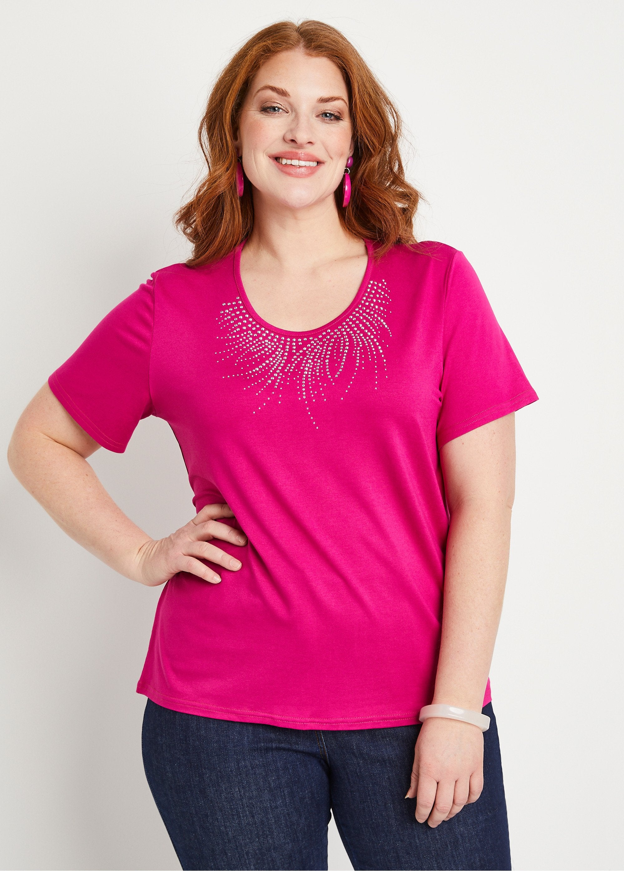 Camiseta_cropped_de_manga_corta_Fucsia_FA1_curvy