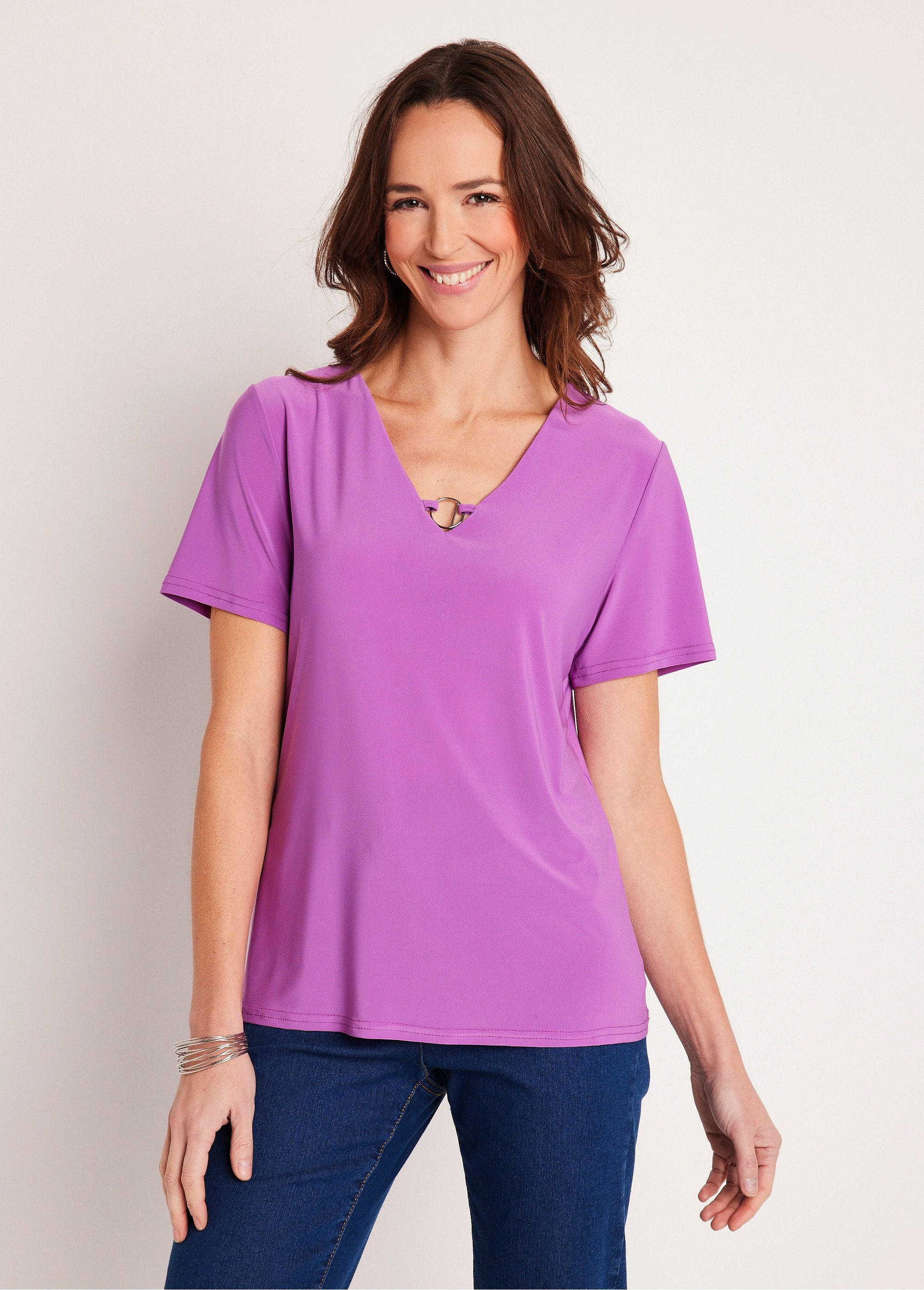 Camiseta_de_manga_corta_lisa_o_estampada_Morado_liso_FA1_slim