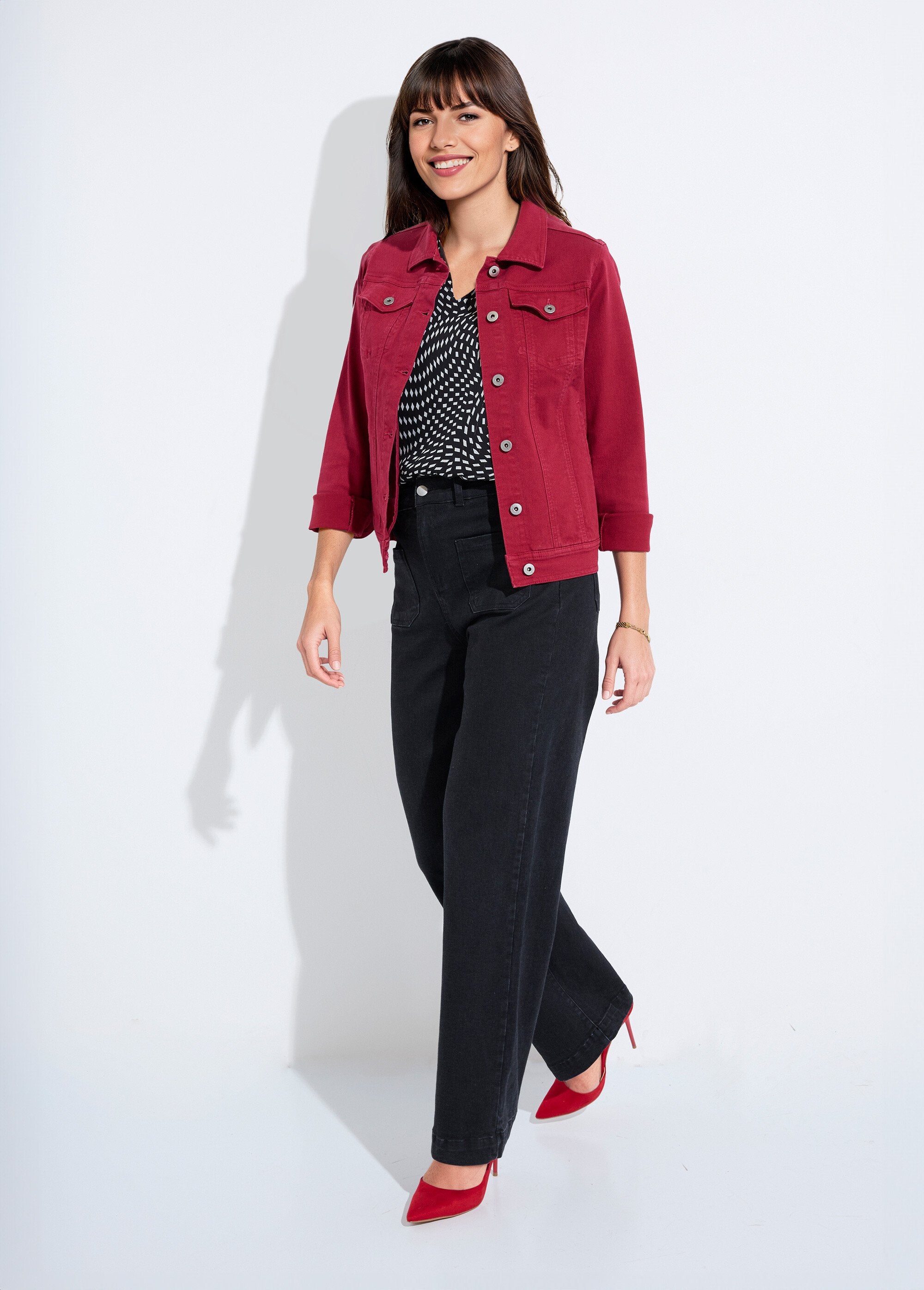 Chaqueta_vaquera_recta_con_botones_Granate_SF1_slim